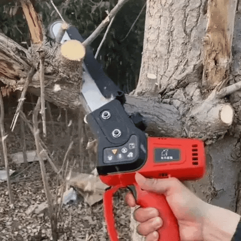 Motosierra Eléctrica Portátil Batería Recargable 24v
